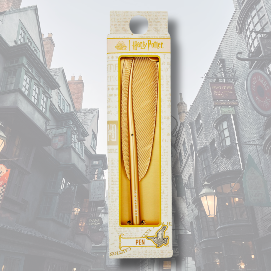 Harry Potter™ Hufflepuff Feather Pen