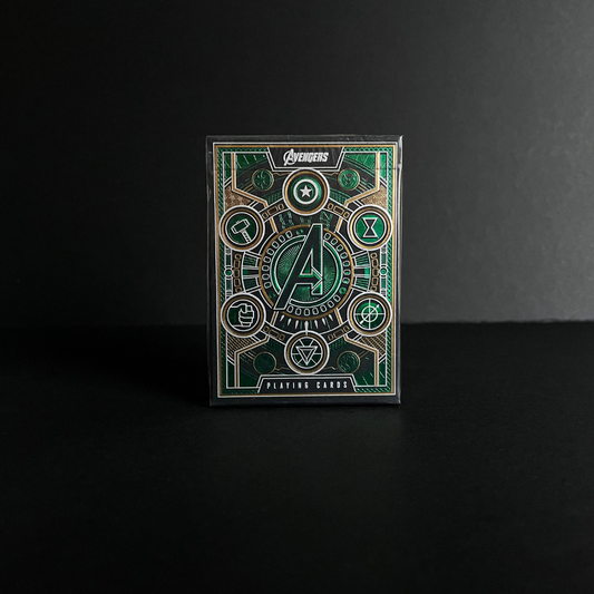 Avengers Playing Cards Green Edition