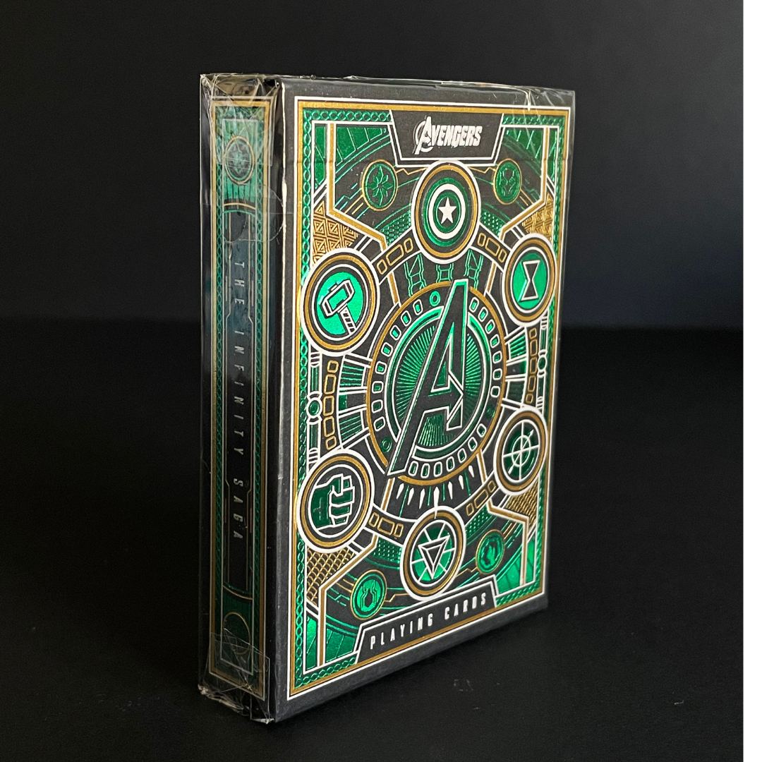 Avengers Playing Cards Green Edition