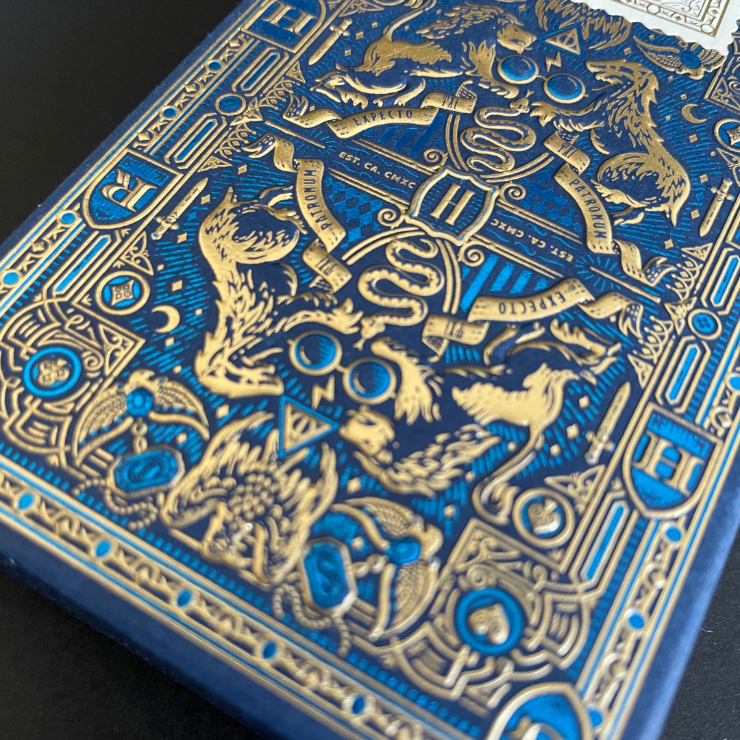 Harry Potter Playing Cards Blue Edition