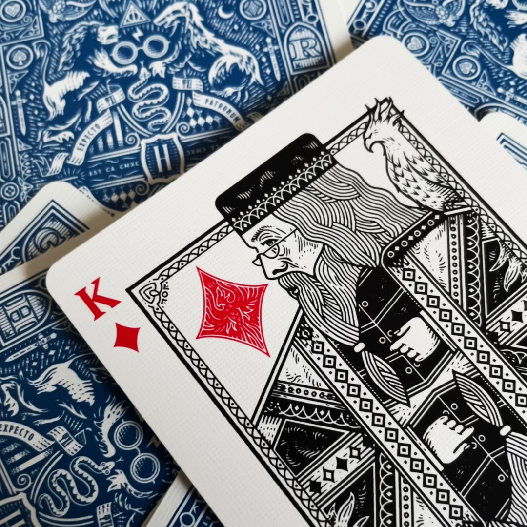 Harry Potter Playing Cards Blue Edition