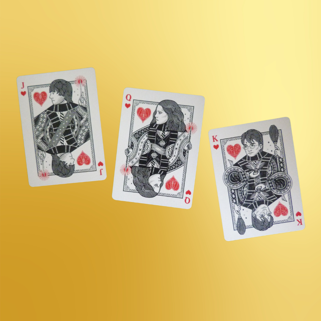 Harry Potter Playing Cards Yellow Edition