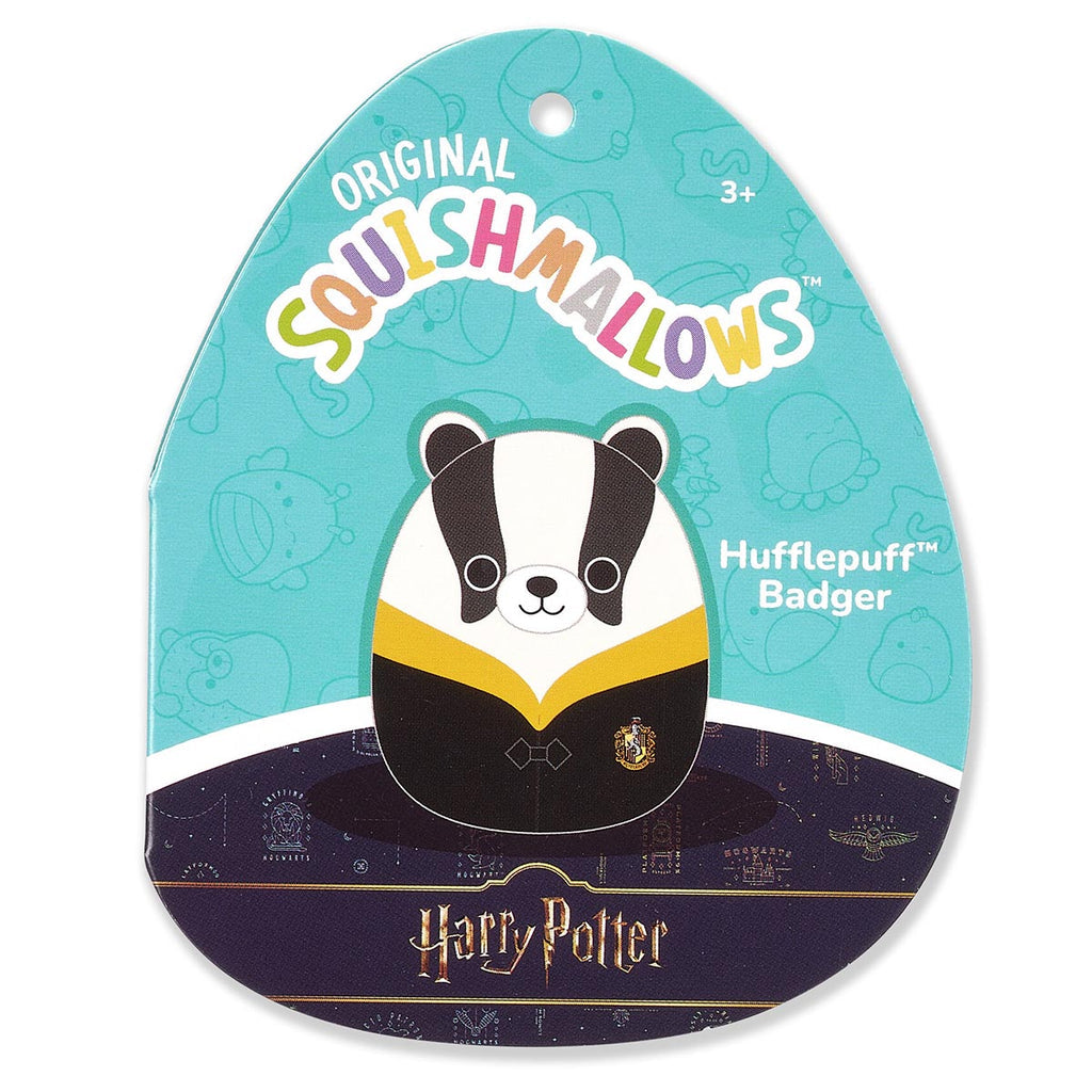 Hufflepuff Badger in Hogwarts Robe Squishmallow Plush 10-Inch (25cm)
