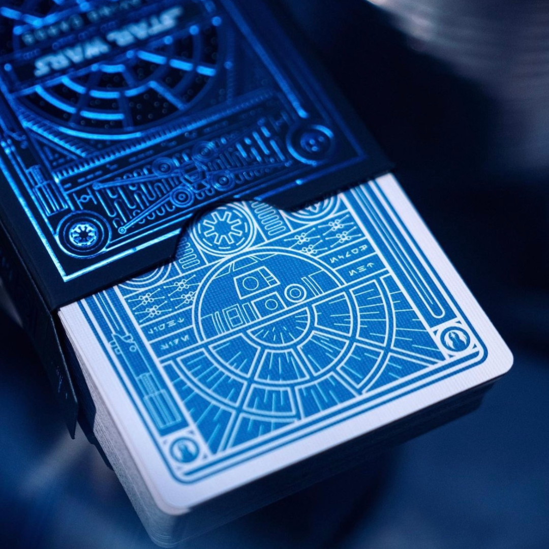 Star Wars Playing Cards The Light Side Blue Edition