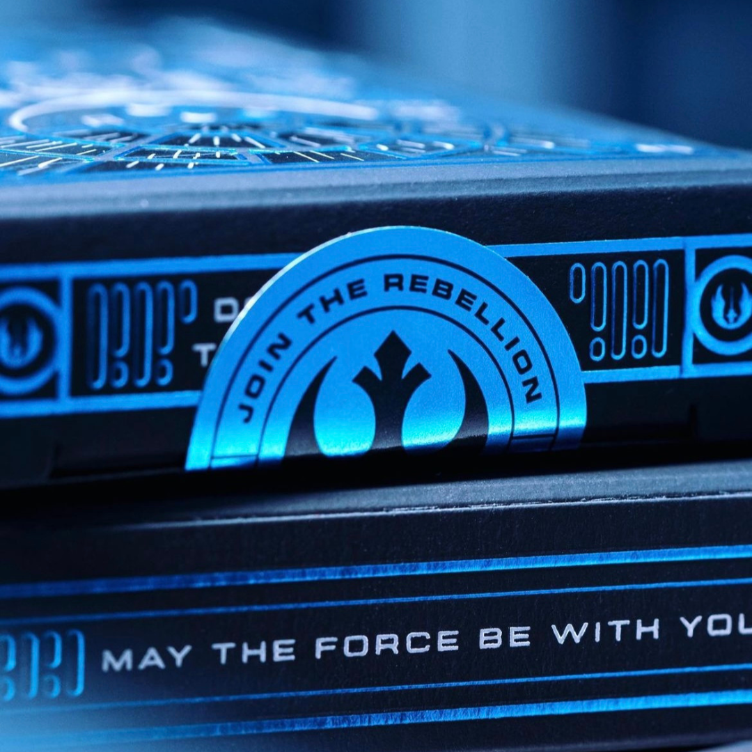 Star Wars Playing Cards The Light Side Blue Edition