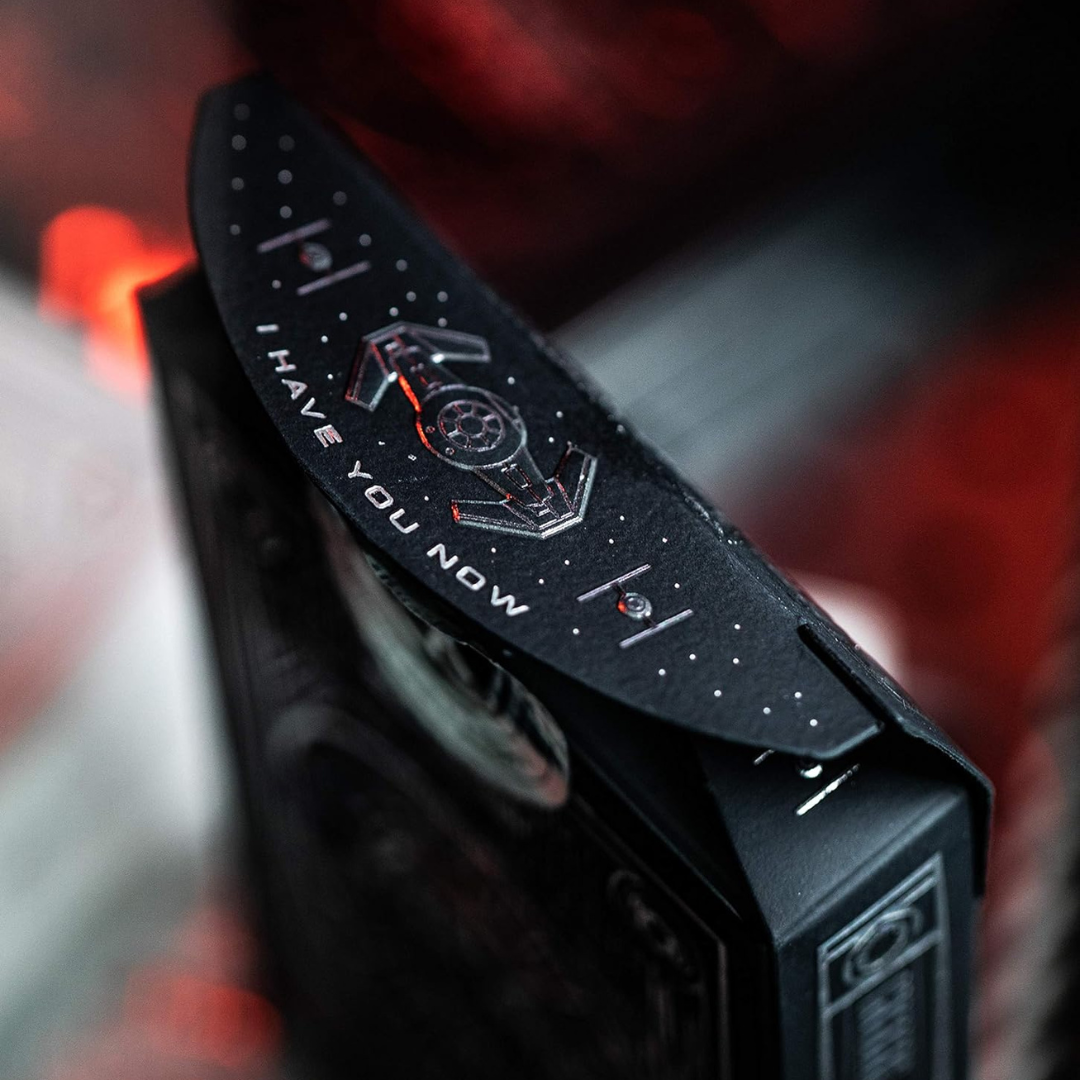 Star Wars Playing Cards Silver Dark Side Edition