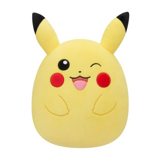Winking Pikachu Squishmallows Plush 25cm