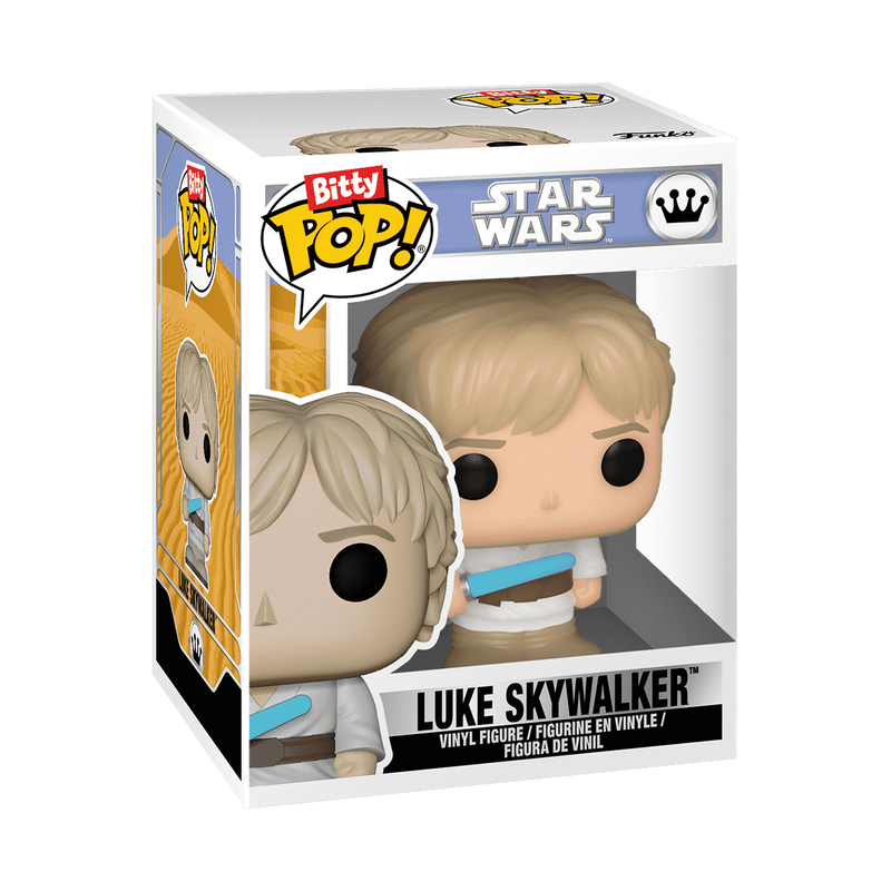 Bitty Pop! Pop! Rides Luke Skywalker and Speeder