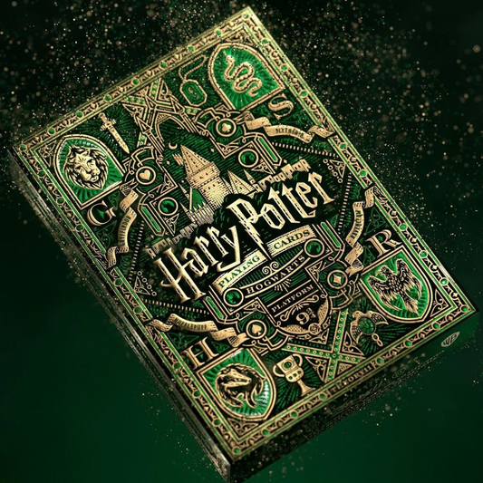 Harry Potter Playing Cards Green Edition