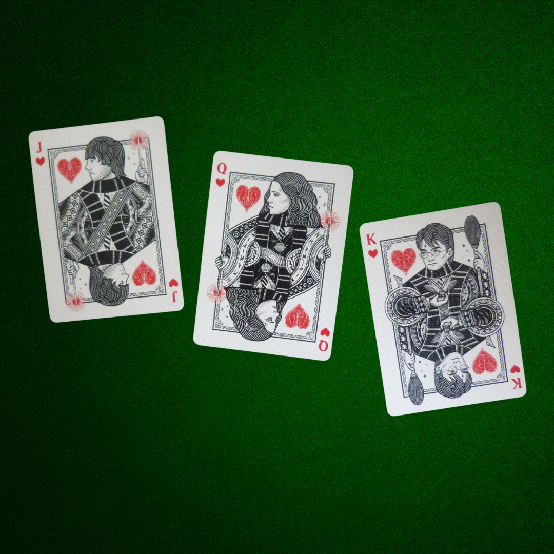 Harry Potter Playing Cards Green Edition