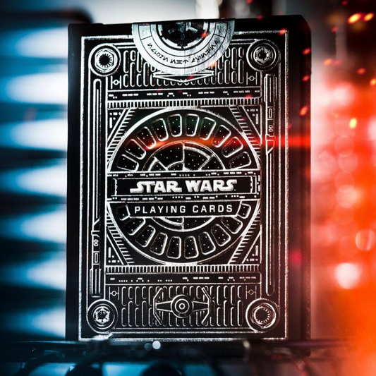 Star Wars Playing Cards Silver Dark Side Edition